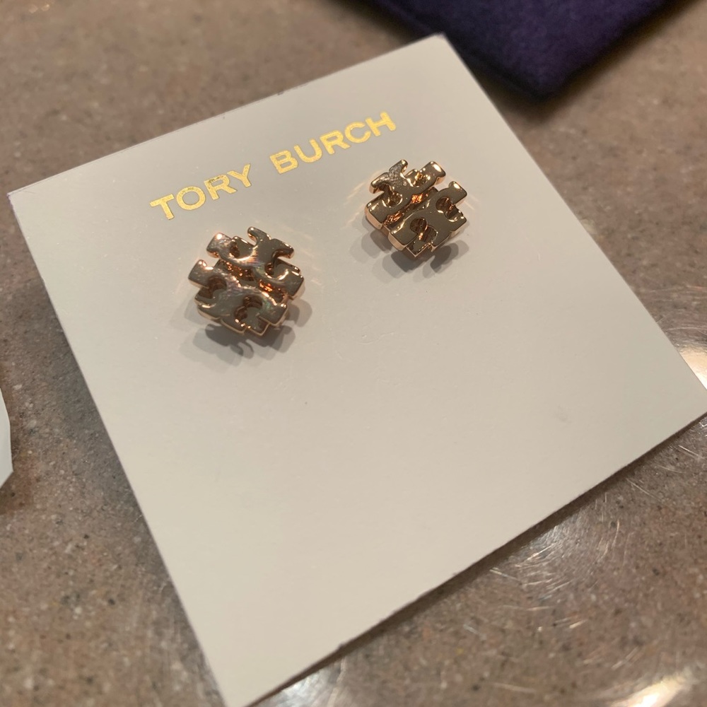 Gold Tory Burch Earrings